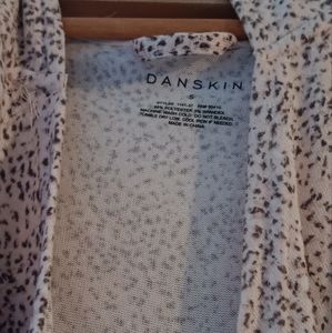 Sleep cardigan with hood